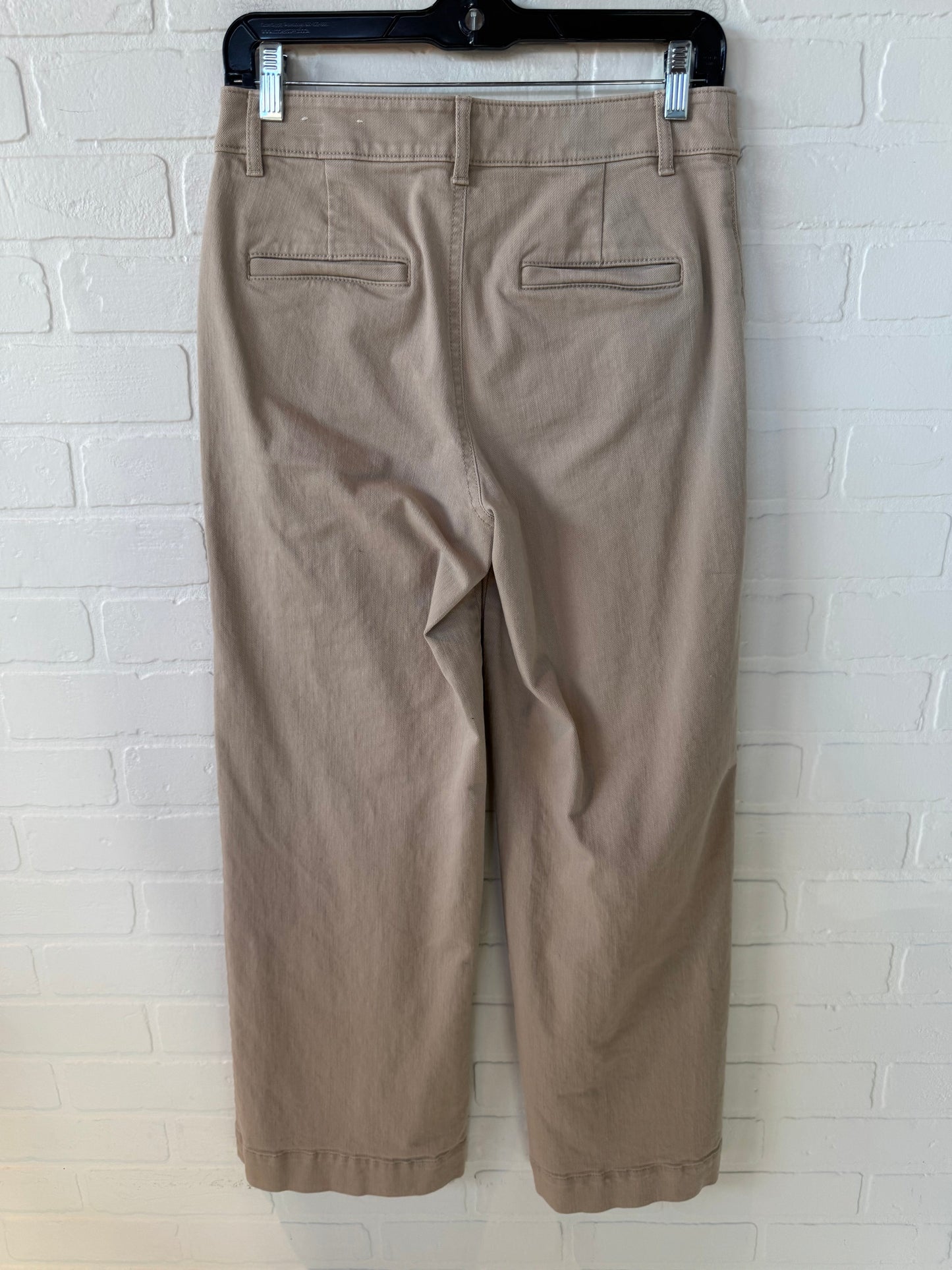 Pants Wide Leg By Loft In Tan, Size: 4p