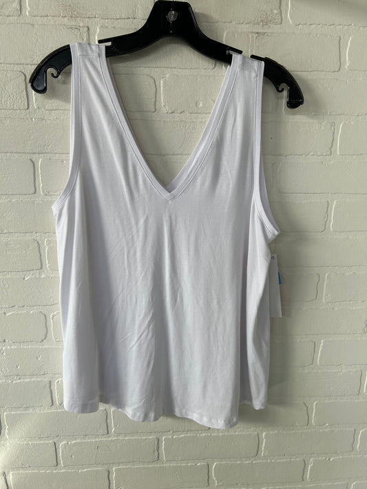 Athletic Tank Top By Sweaty Betty In White, Size: L