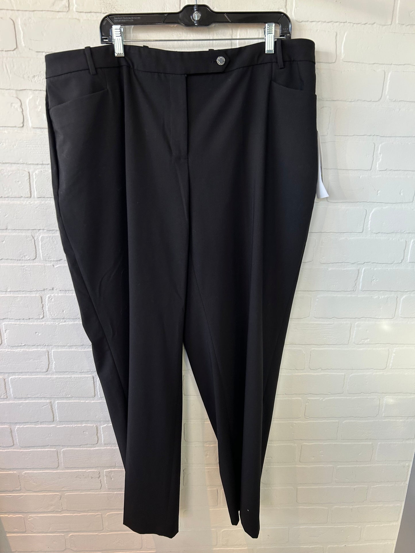 Pants Dress By Calvin Klein In Black, Size: 18