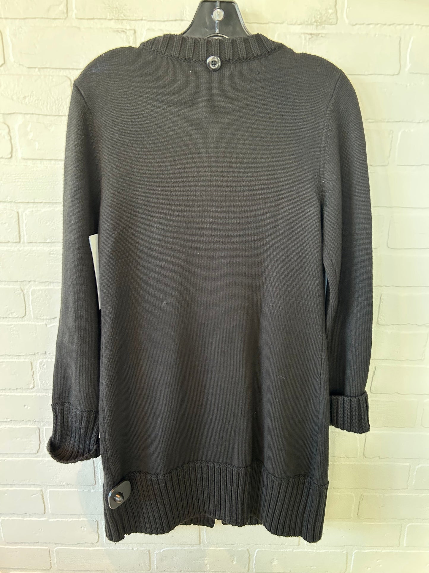 Sweater Cardigan By Michael By Michael Kors In Black, Size: M