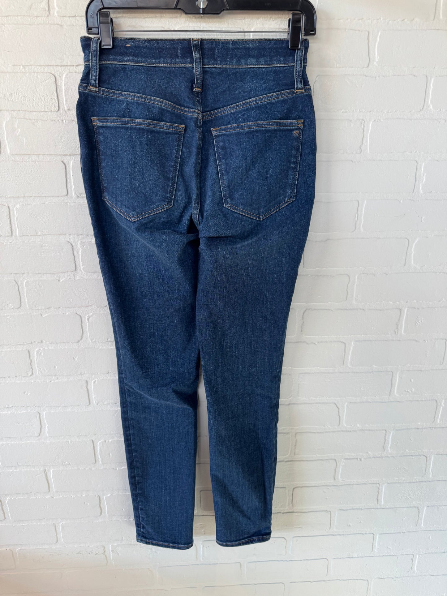 Jeans Skinny By Madewell In Blue Denim, Size: 2