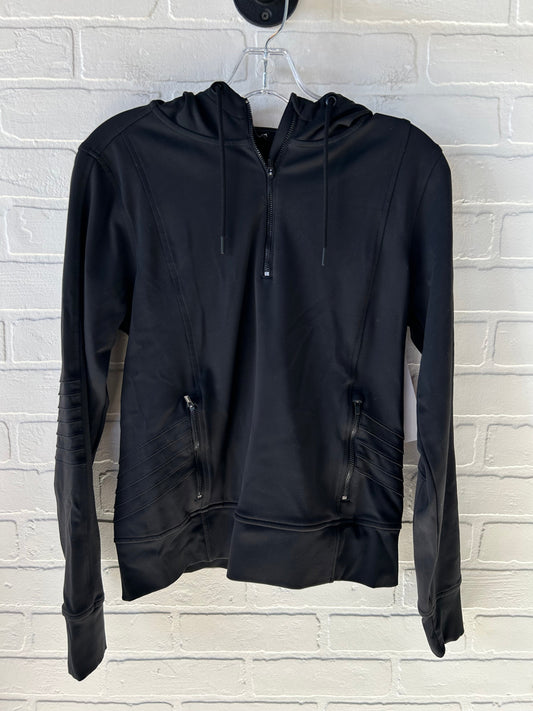 Athletic Top Long Sleeve Hoodie By Athleta In Black, Size: S