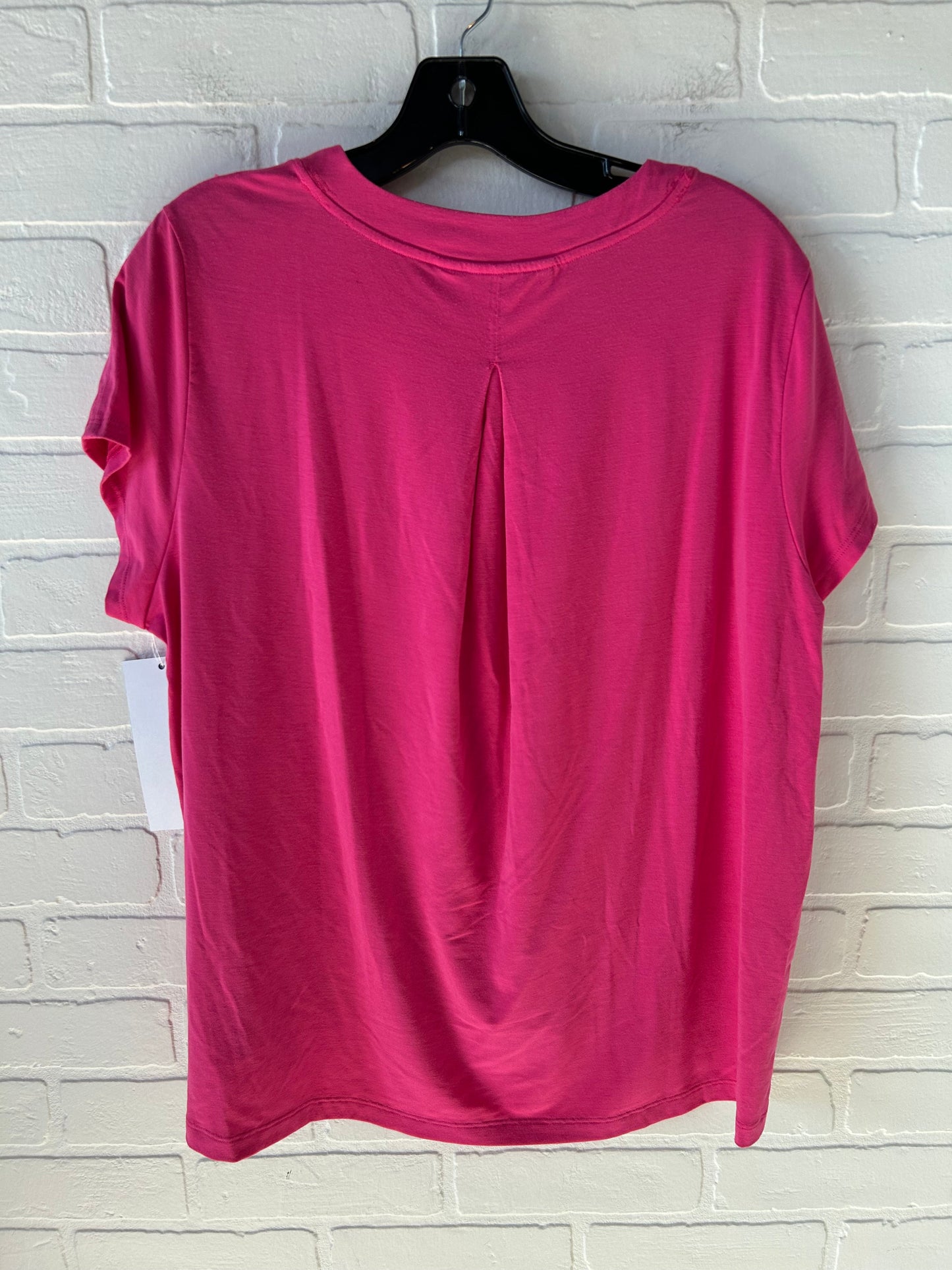 Athletic Top Short Sleeve By Athleta In Pink, Size: S