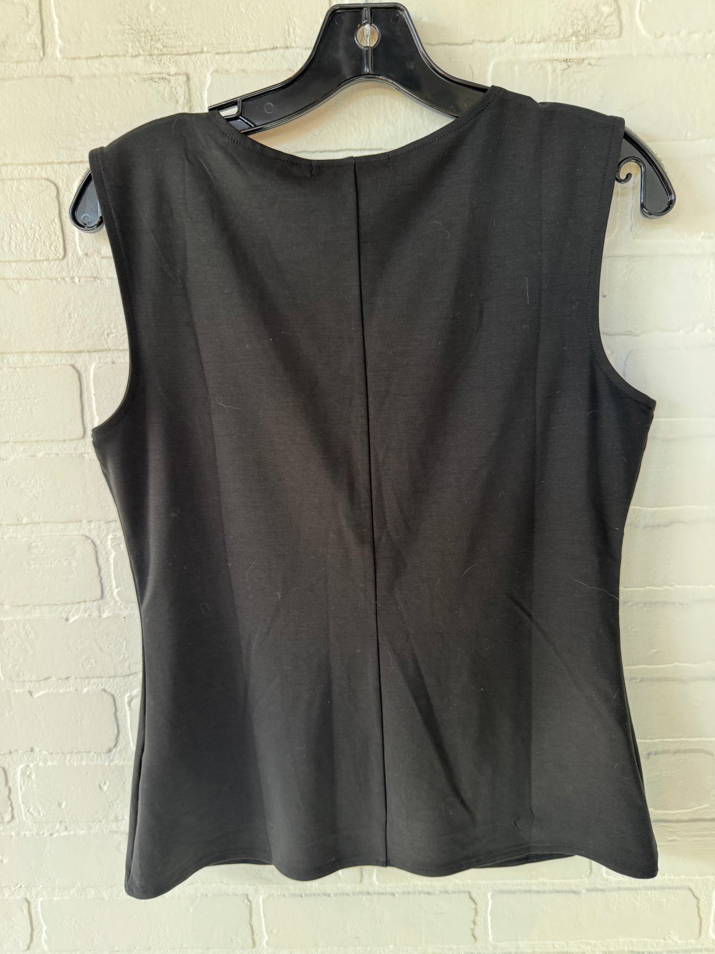 Top Sleeveless By Banana Republic In Black, Size: M