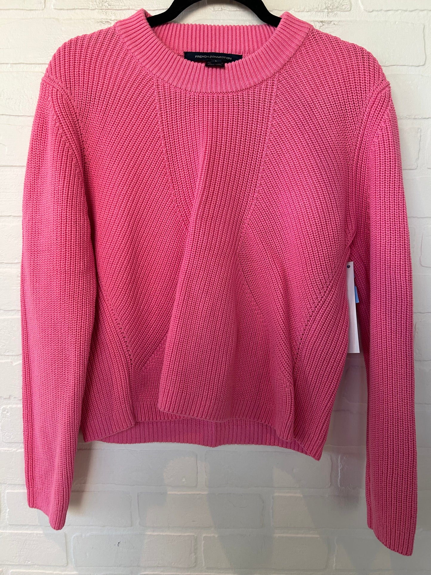 Sweater By French Connection In Pink, Size: L