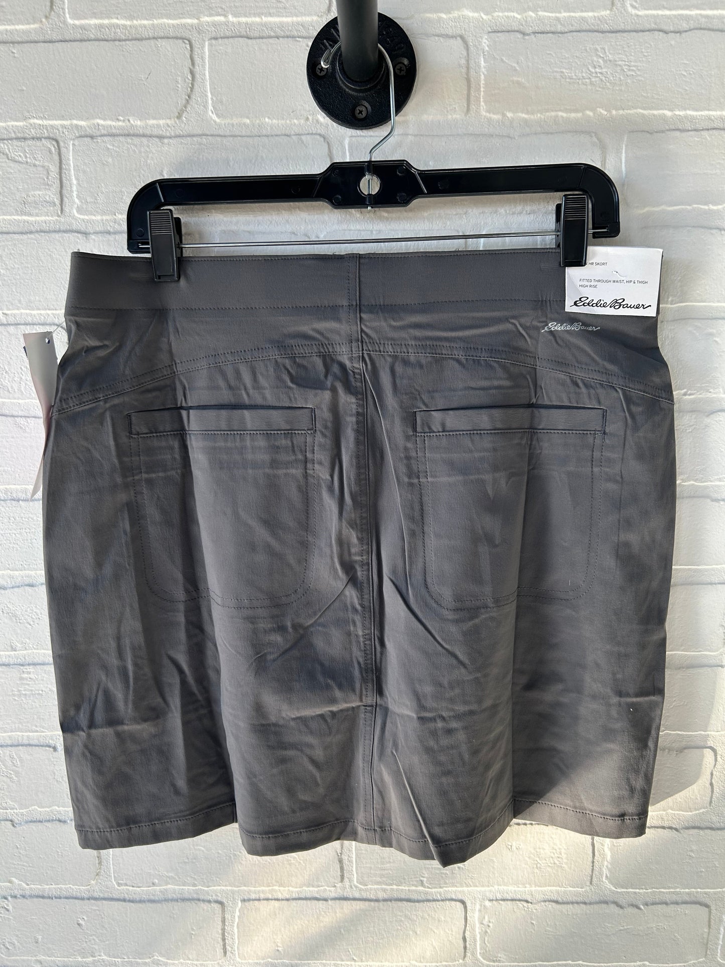 Skort By Eddie Bauer In Grey, Size: 10