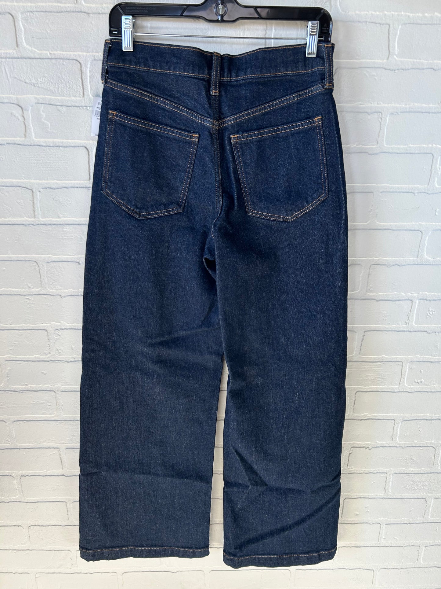 Jeans Wide Leg By Gap In Blue Denim, Size: 4