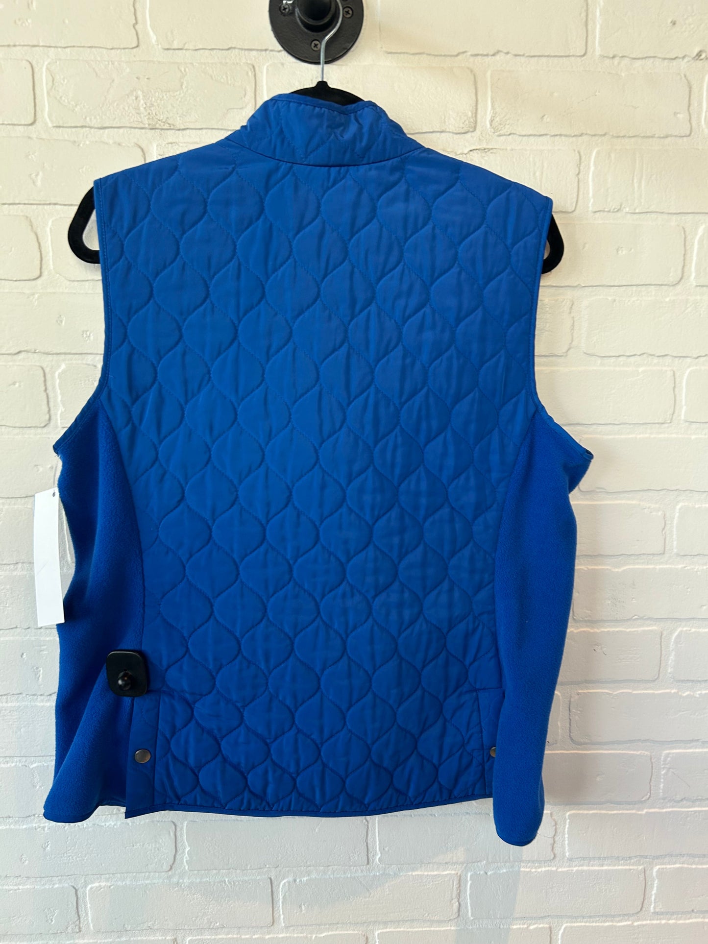 Vest Puffer & Quilted By Talbots In Blue, Size: L