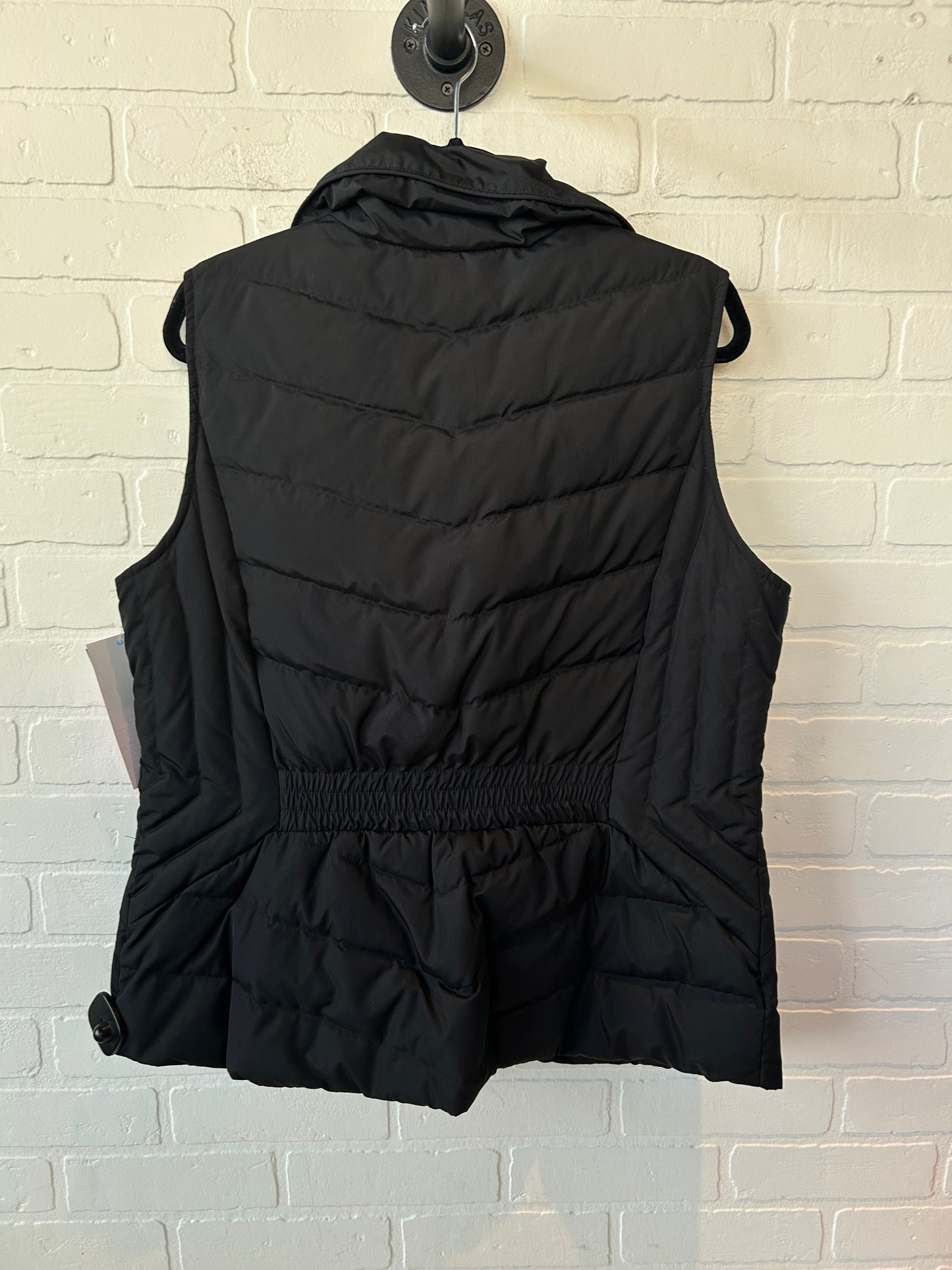 Vest Puffer & Quilted By Talbots In Black, Size: L