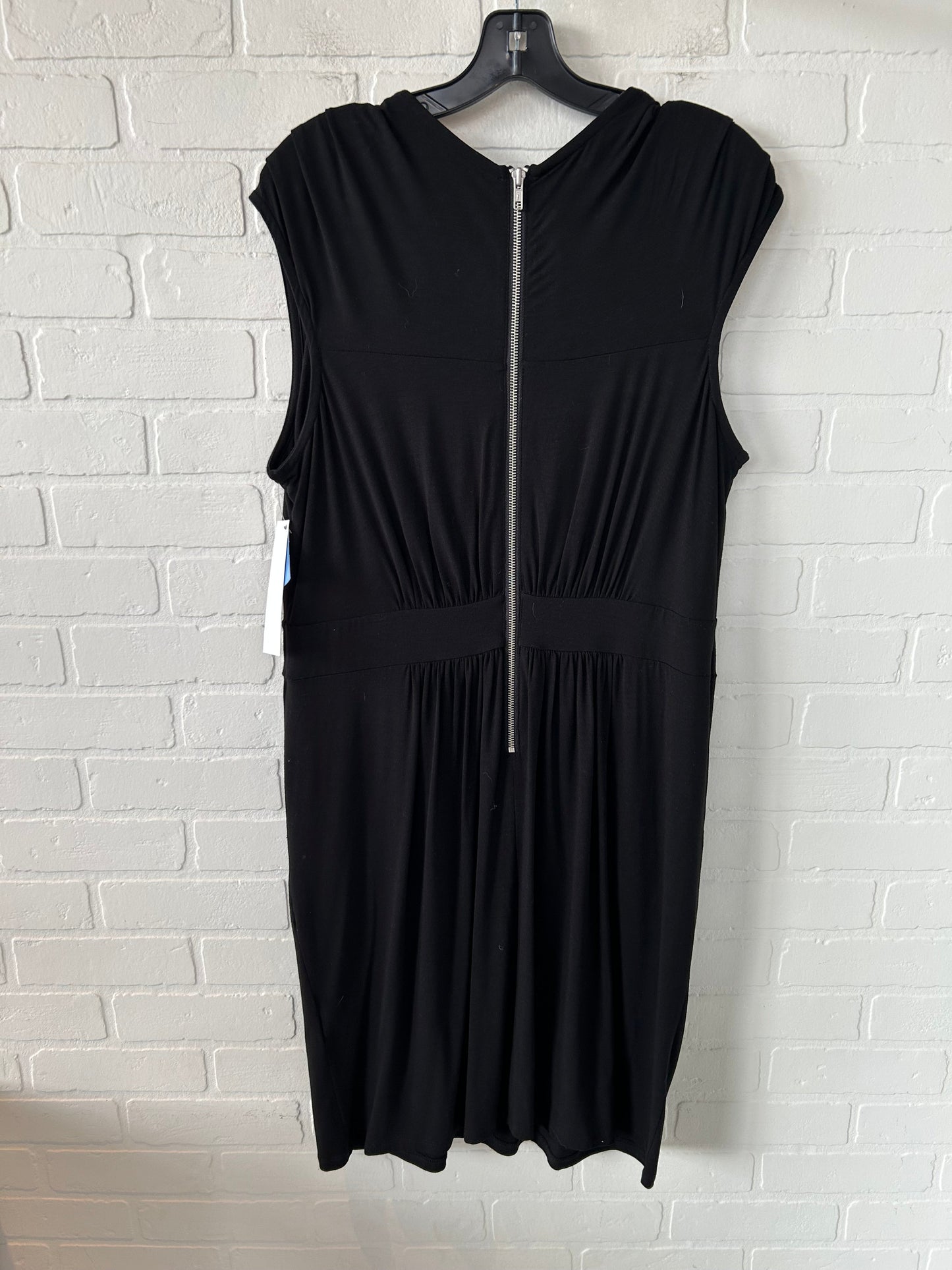 Dress Casual Midi By Inc In Black, Size: Xl