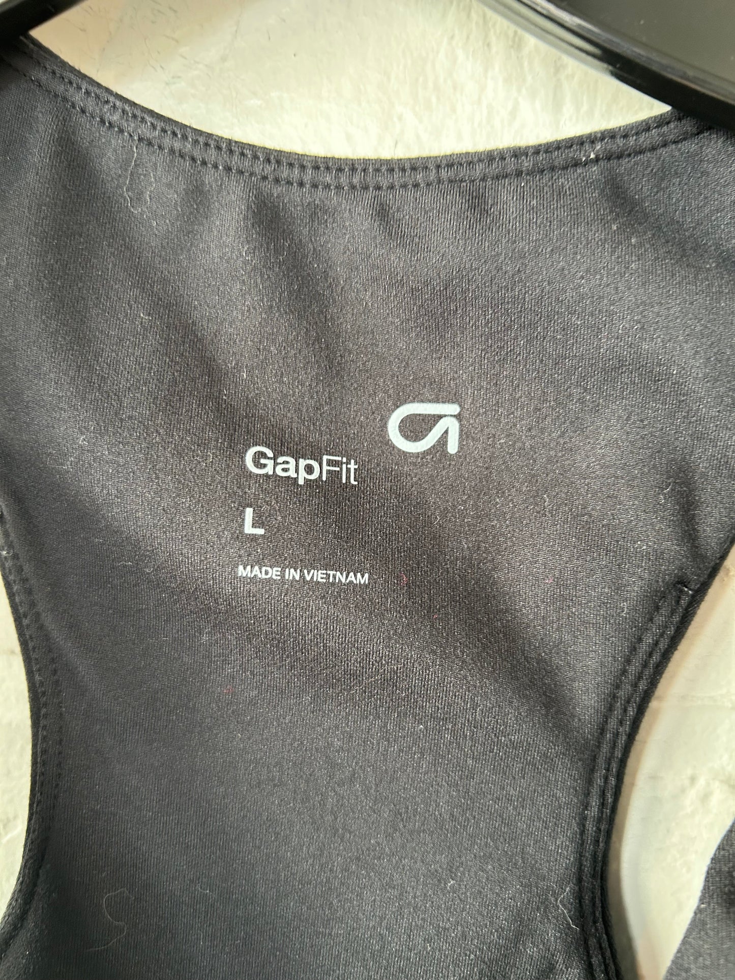 Athletic Bra By Gapfit In Black, Size: L