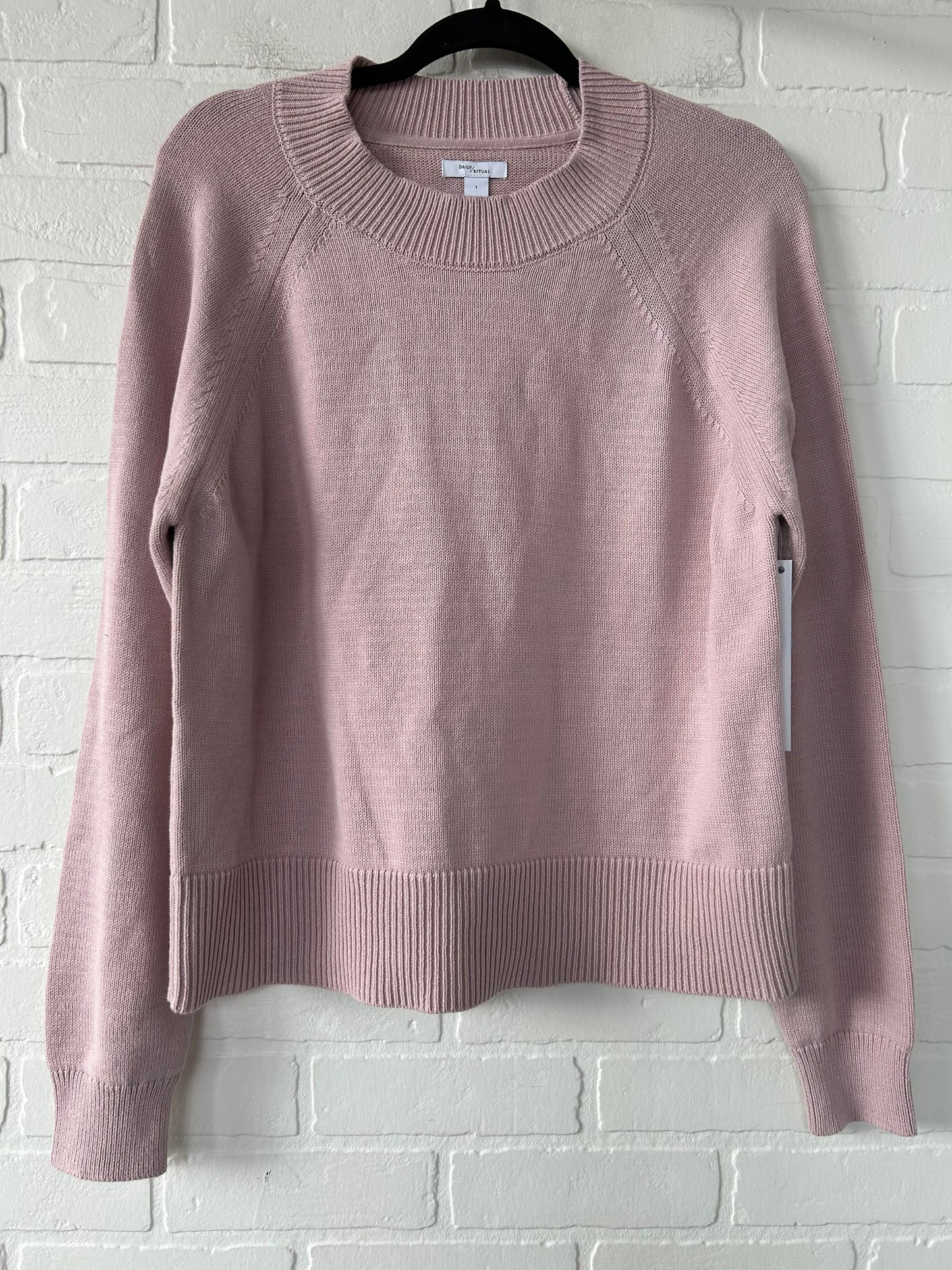 Sweater By Daily Ritual In Pink, Size: L