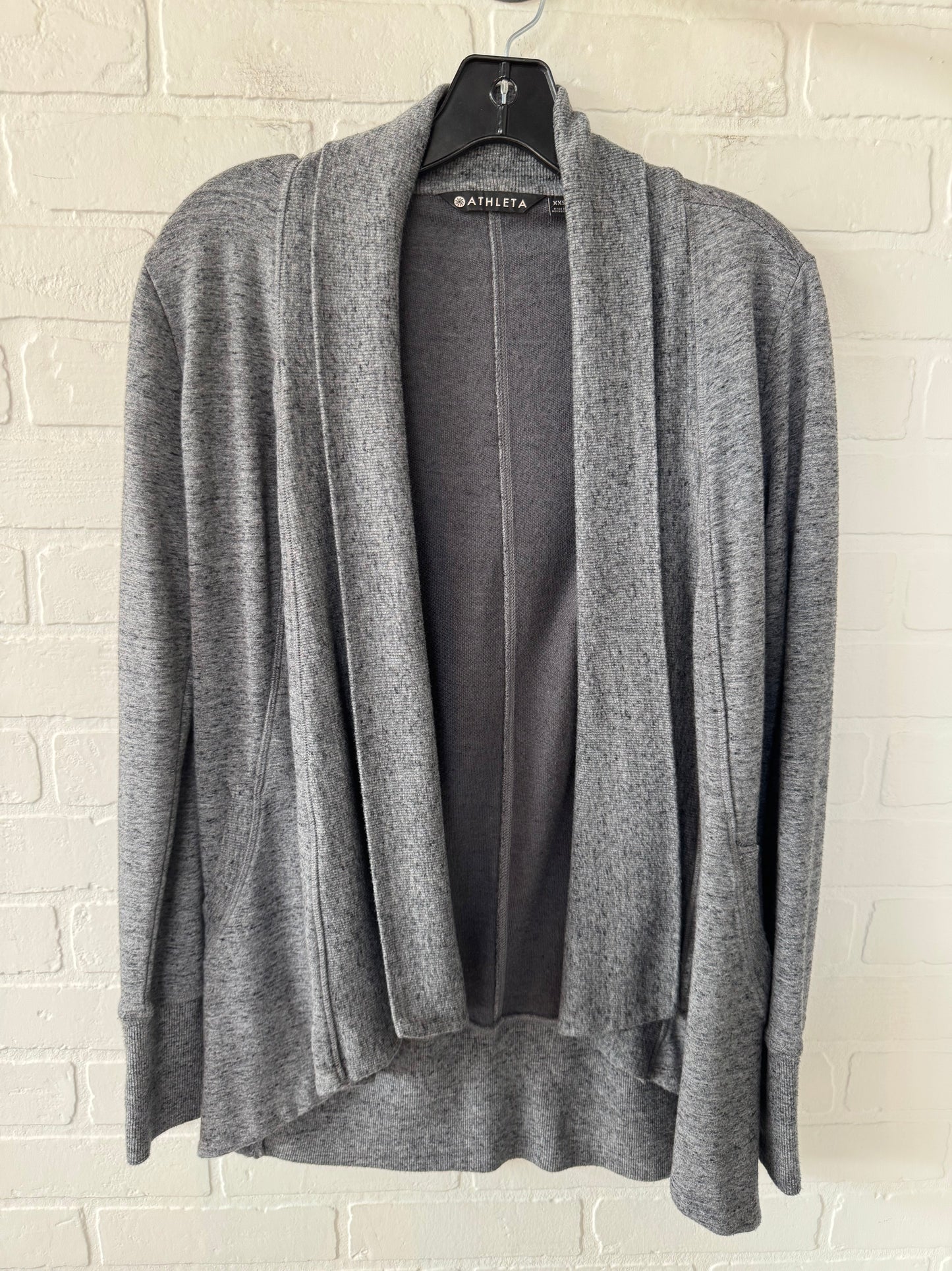 Cardigan By Athleta In Grey, Size: Xxs