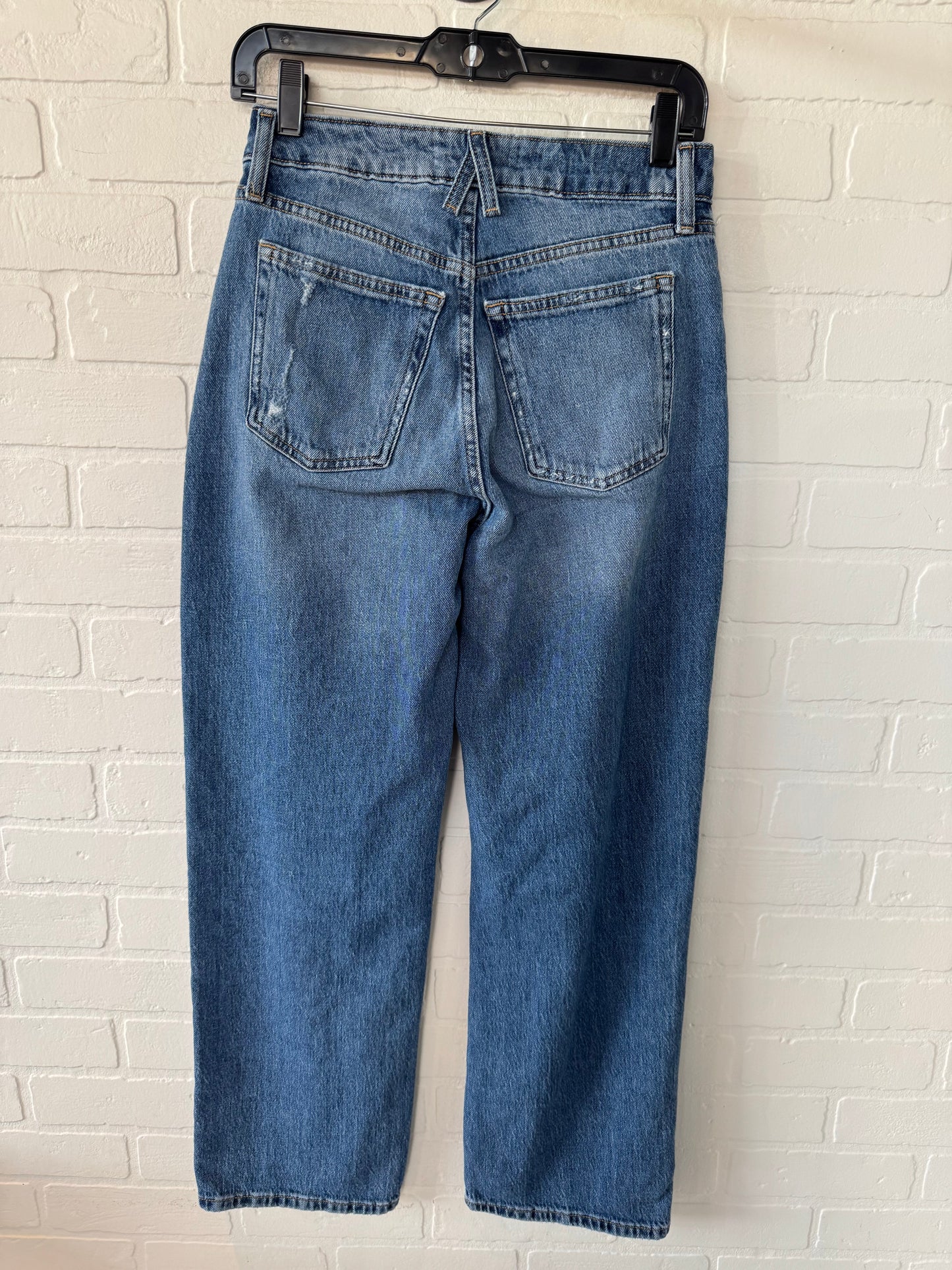 Jeans Wide Leg By Clothes Mentor In Blue Denim, Size: 2