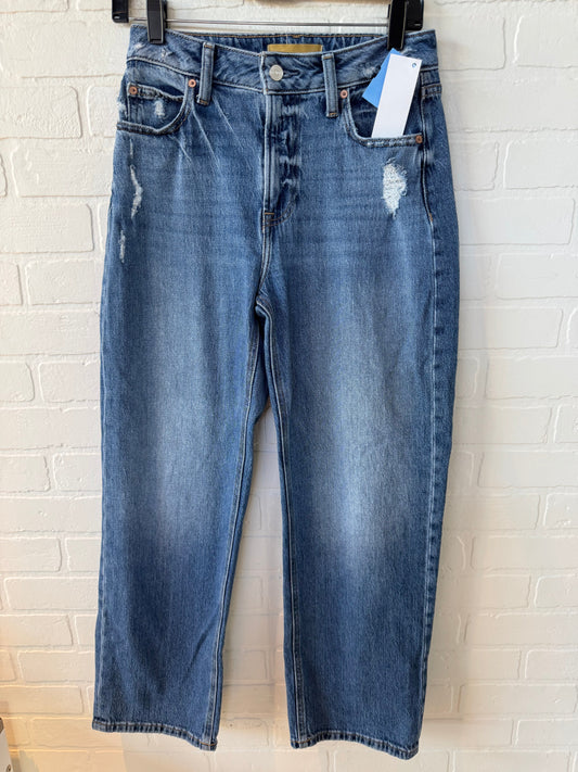 Jeans Wide Leg By Clothes Mentor In Blue Denim, Size: 2