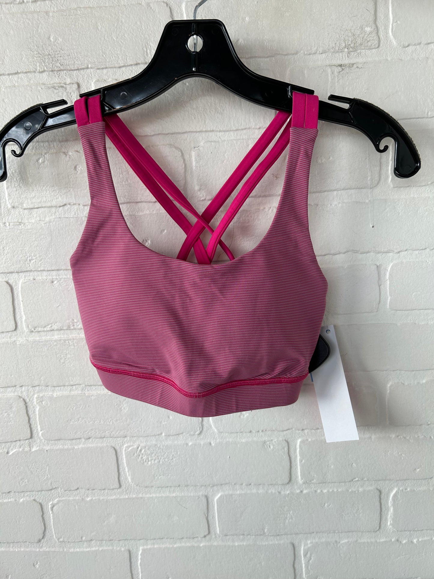 Athletic Bra By Lululemon In Pink, Size: S