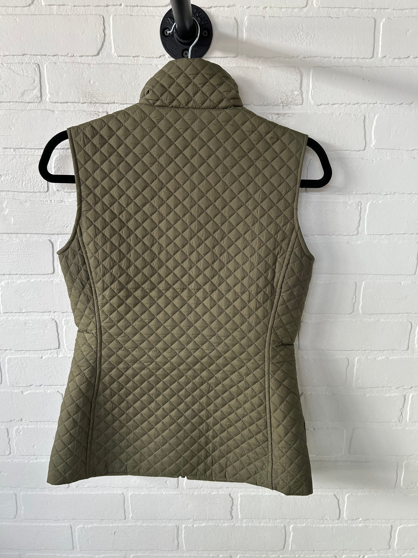 Vest Puffer & Quilted By Cremieux In Green, Size: Xs