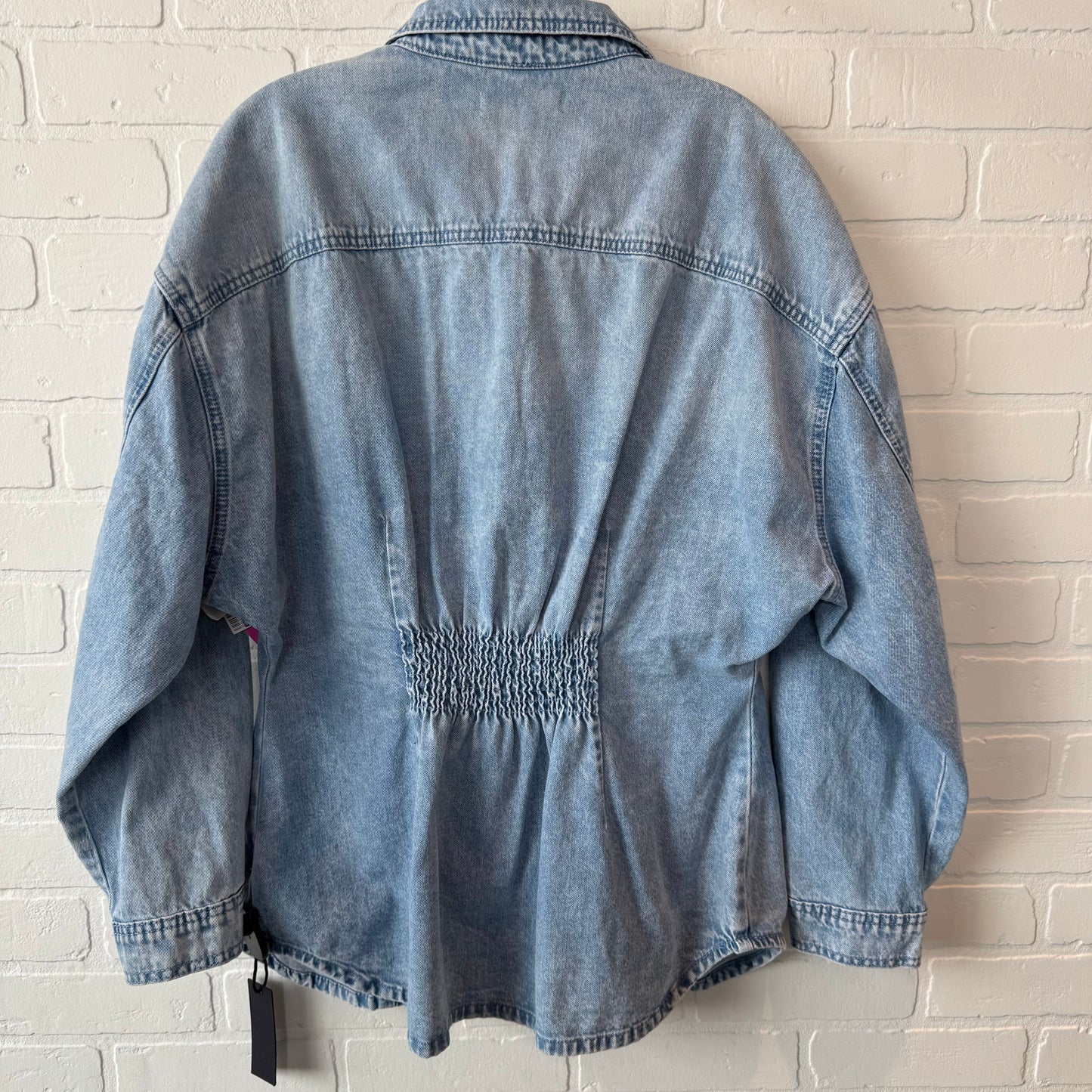 Top Long Sleeve By Blanknyc In Blue Denim, Size: Xl