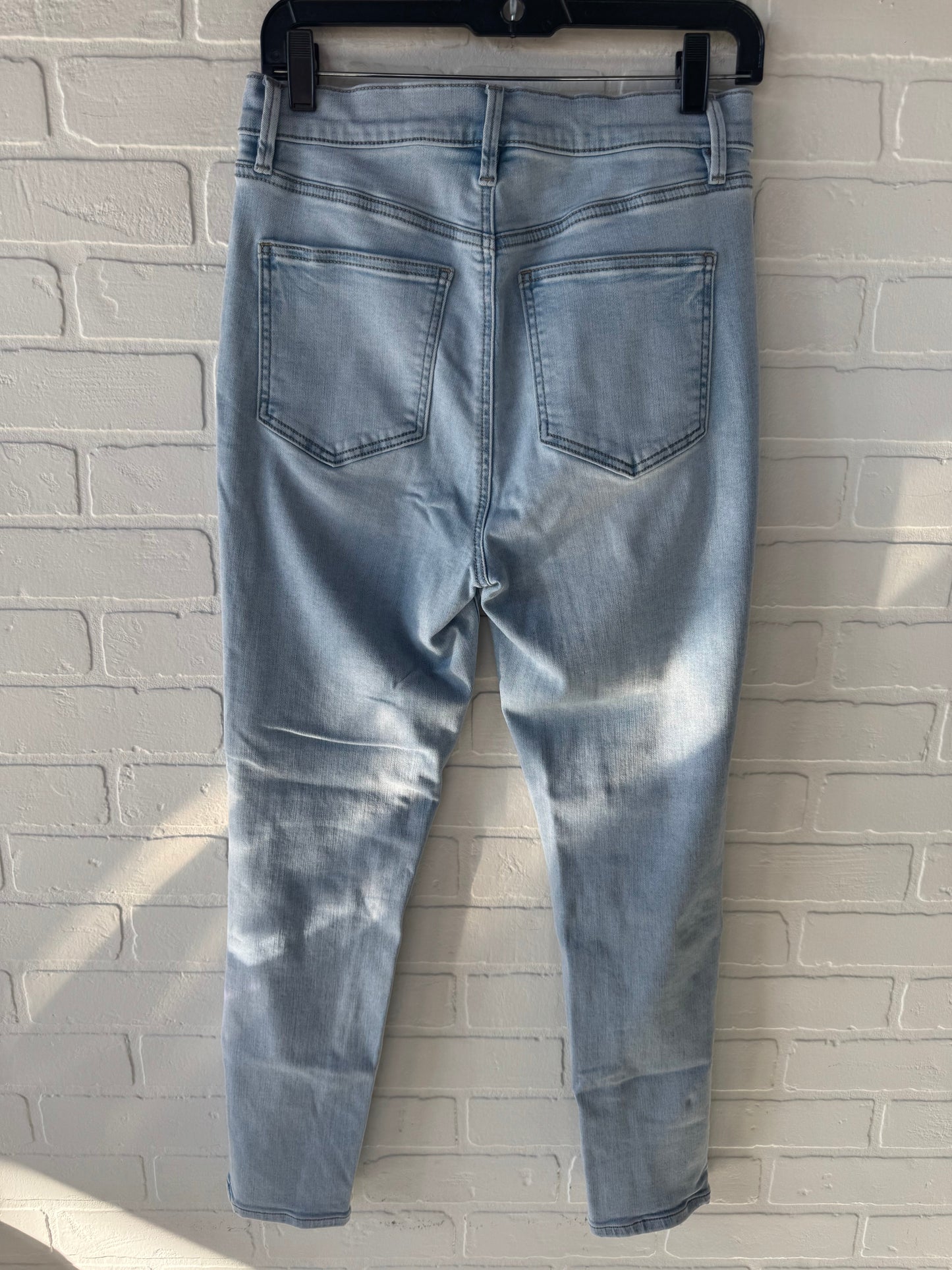 Jeans Skinny By Ann Taylor In Blue Denim, Size: 8