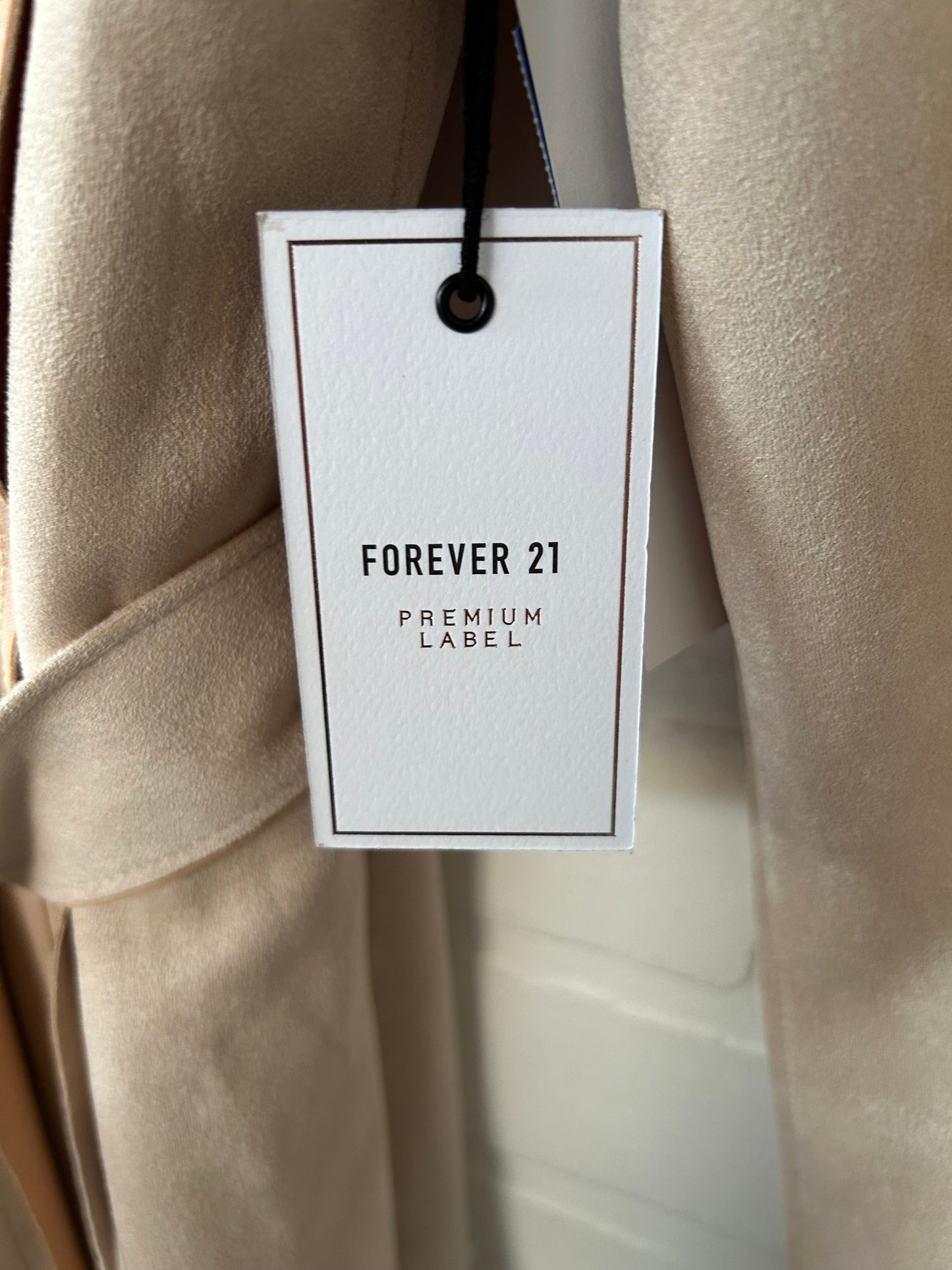 Coat Other By Forever 21 In Beige, Size: L