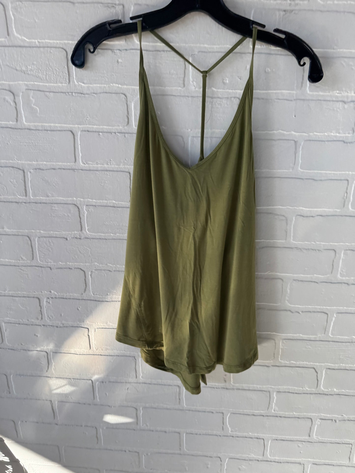 Athletic Tank Top By Lululemon In Green, Size: S