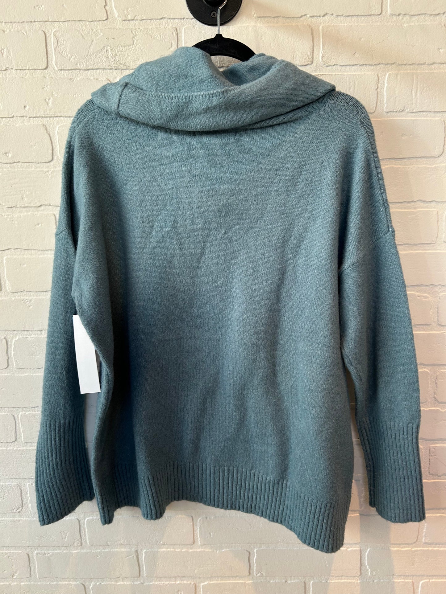 Sweater By Joan Vass In Blue, Size: L