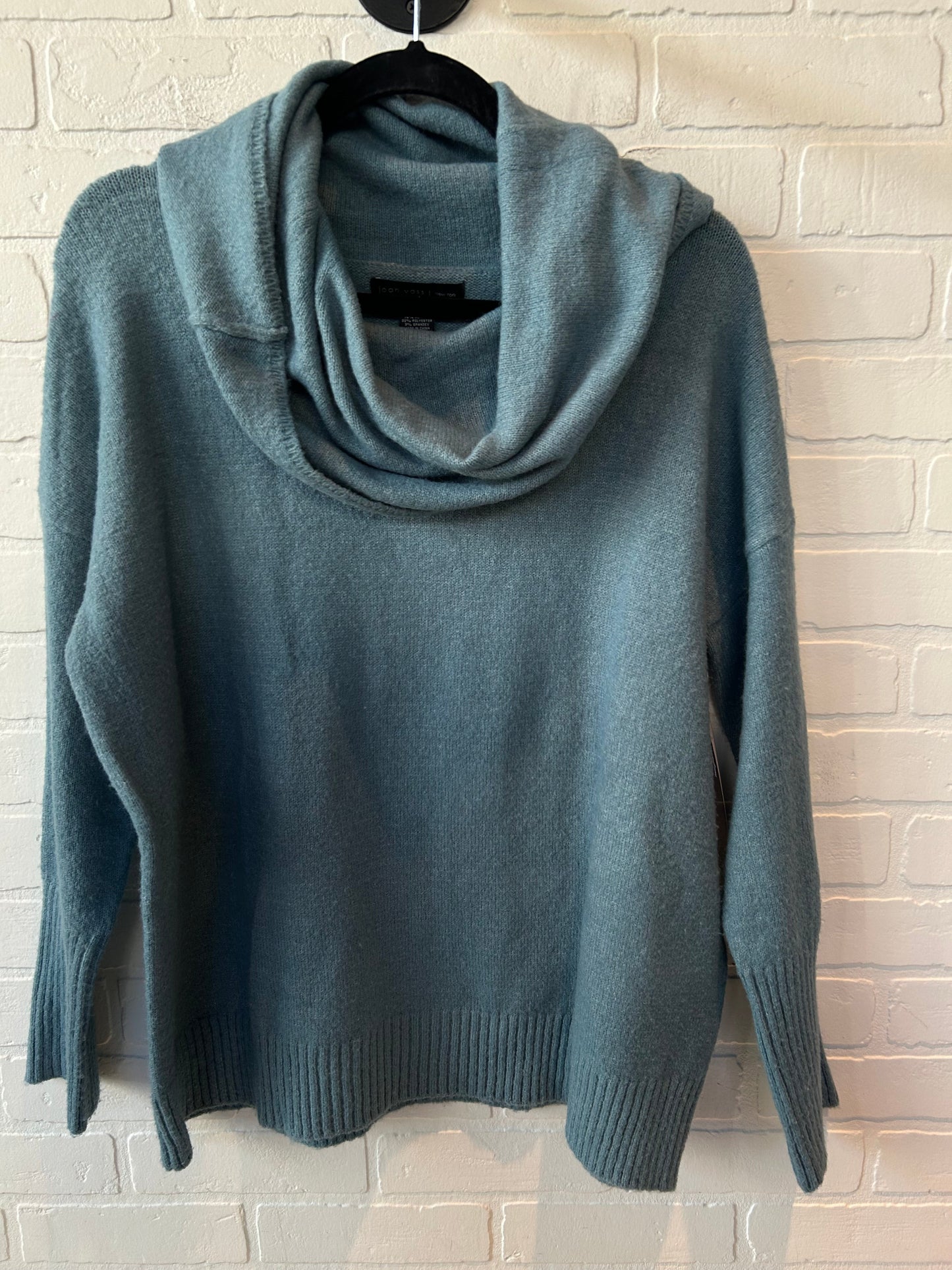 Sweater By Joan Vass In Blue, Size: L