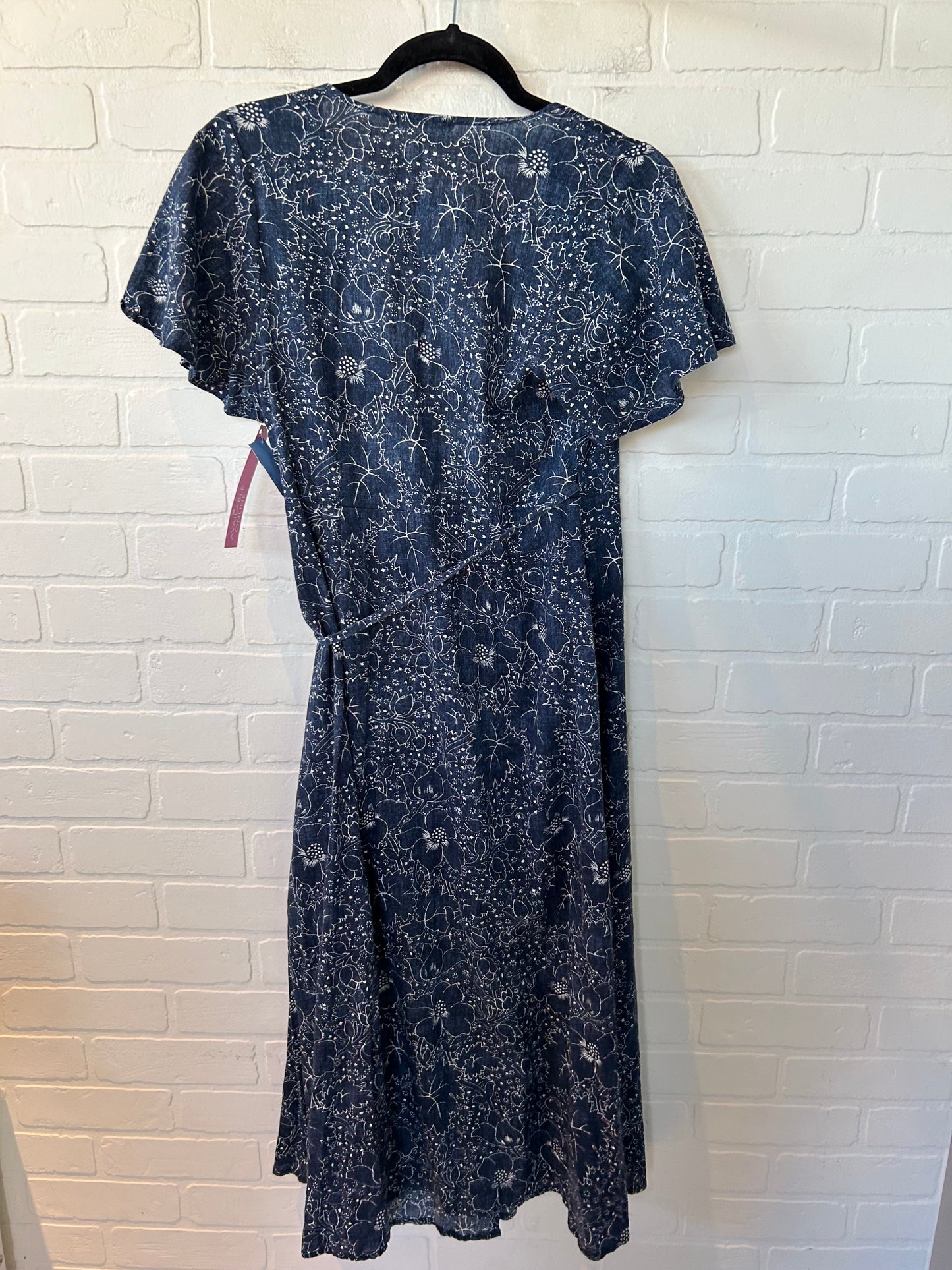 Dress Casual Midi By Marine Layer In Blue, Size: S