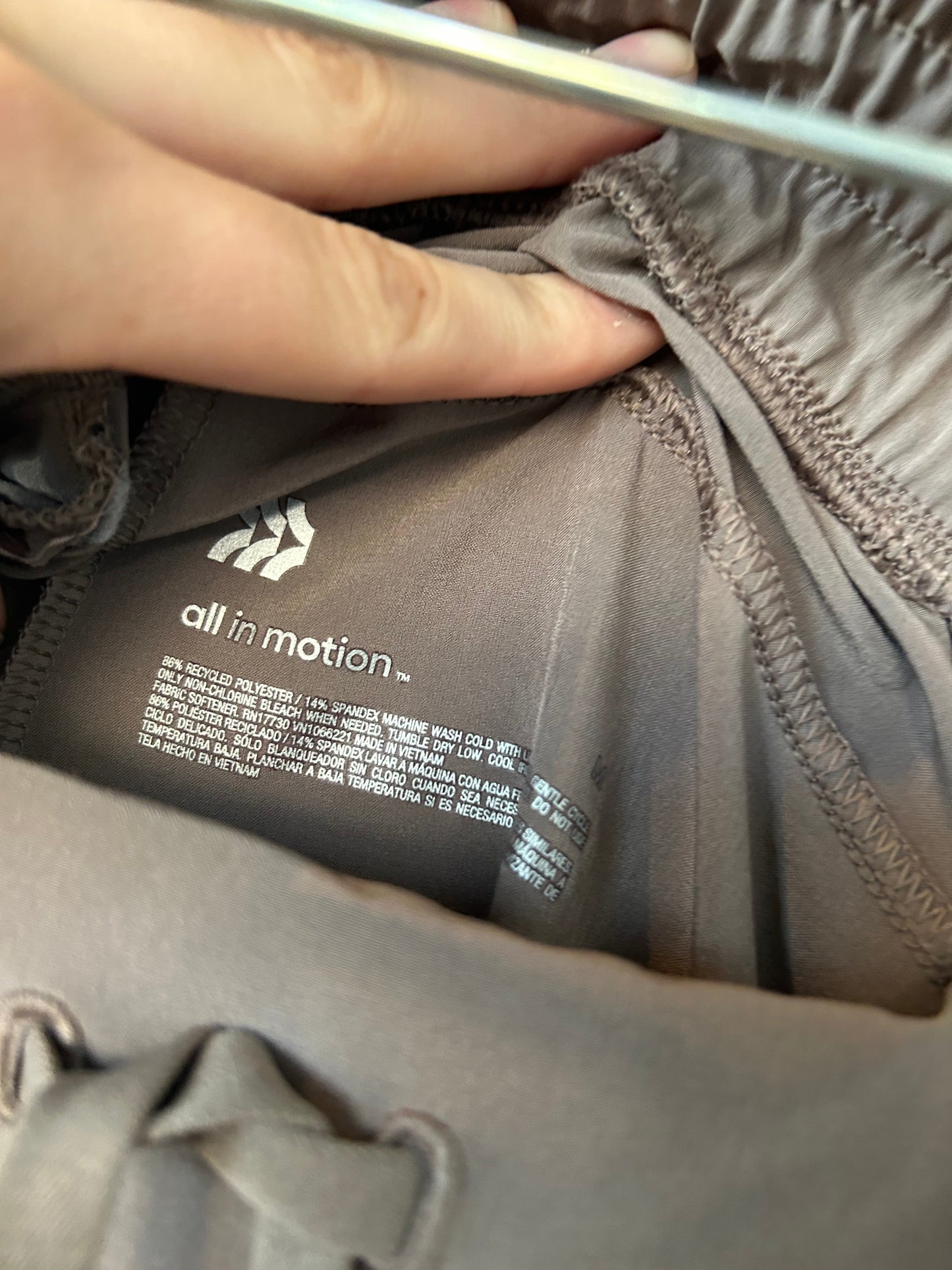 Athletic Pants By All In Motion In Tan, Size: 8