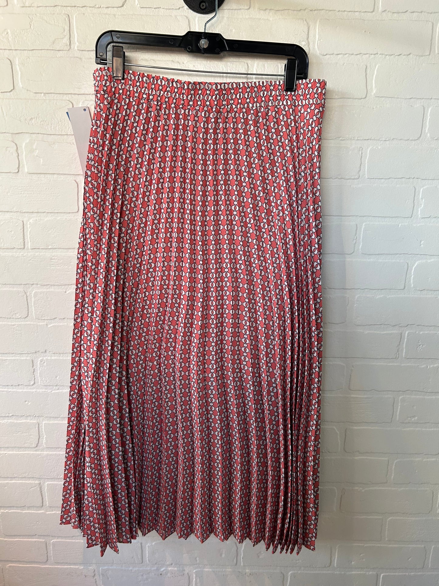 Skirt Maxi By Max Studio In Pink & White, Size: 12