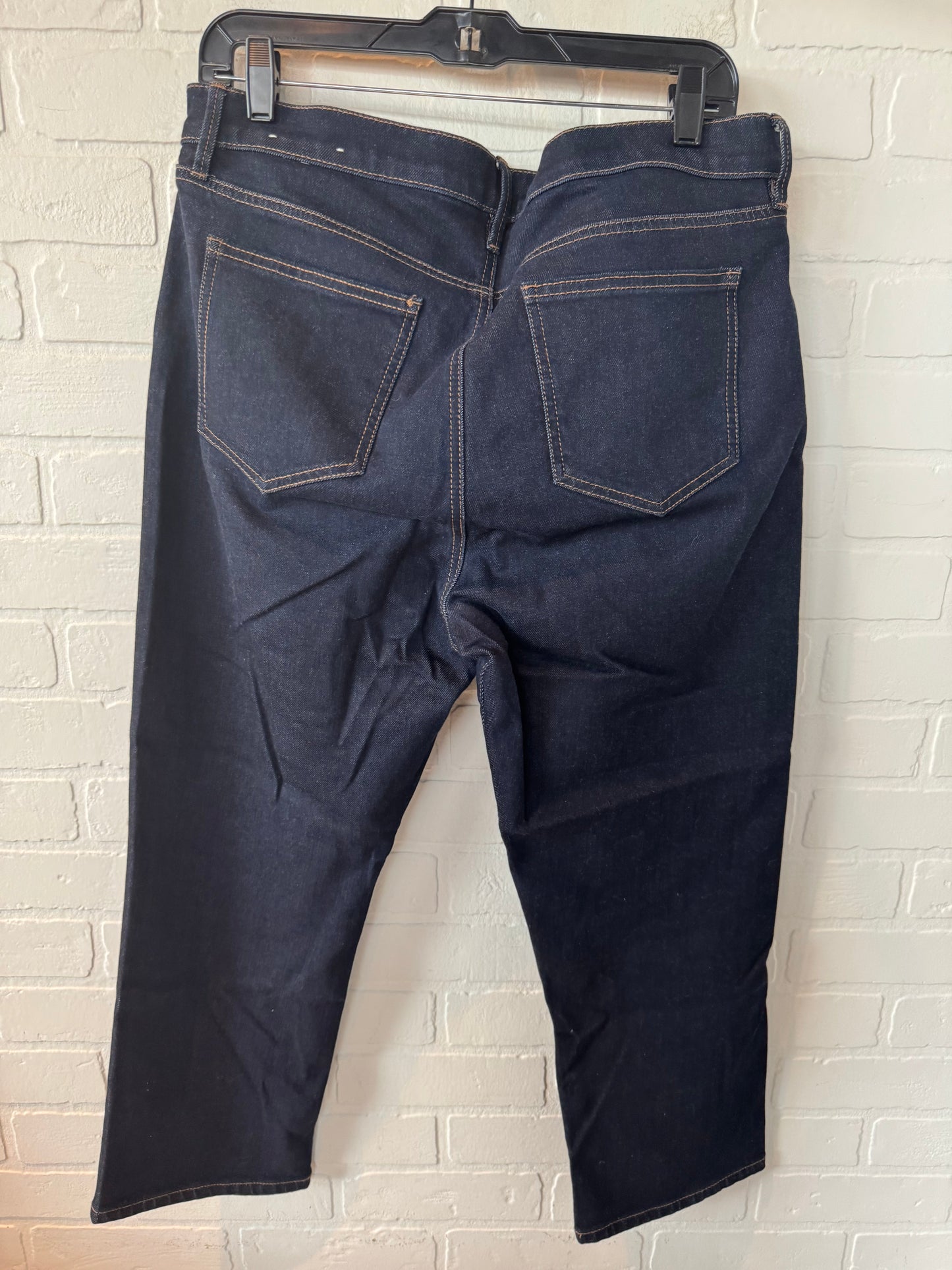 Jeans Skinny By Ann Taylor In Blue Denim, Size: 14p