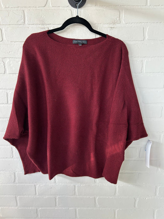 Sweater By Joan Vass In Red, Size: L