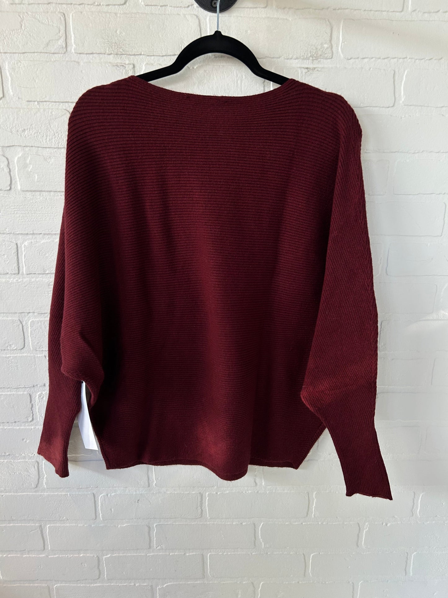 Sweater By Joan Vass In Red, Size: L