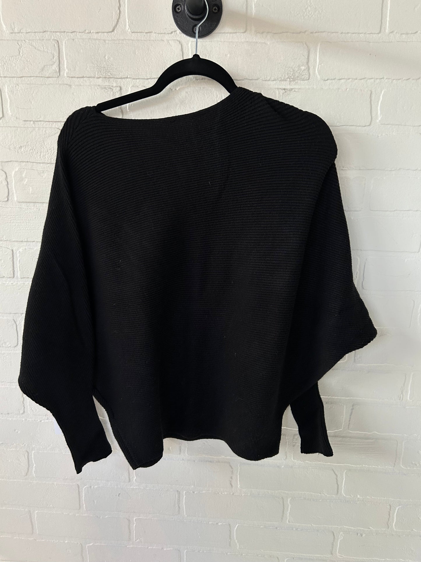 Sweater By Joan Vass In Black, Size: L