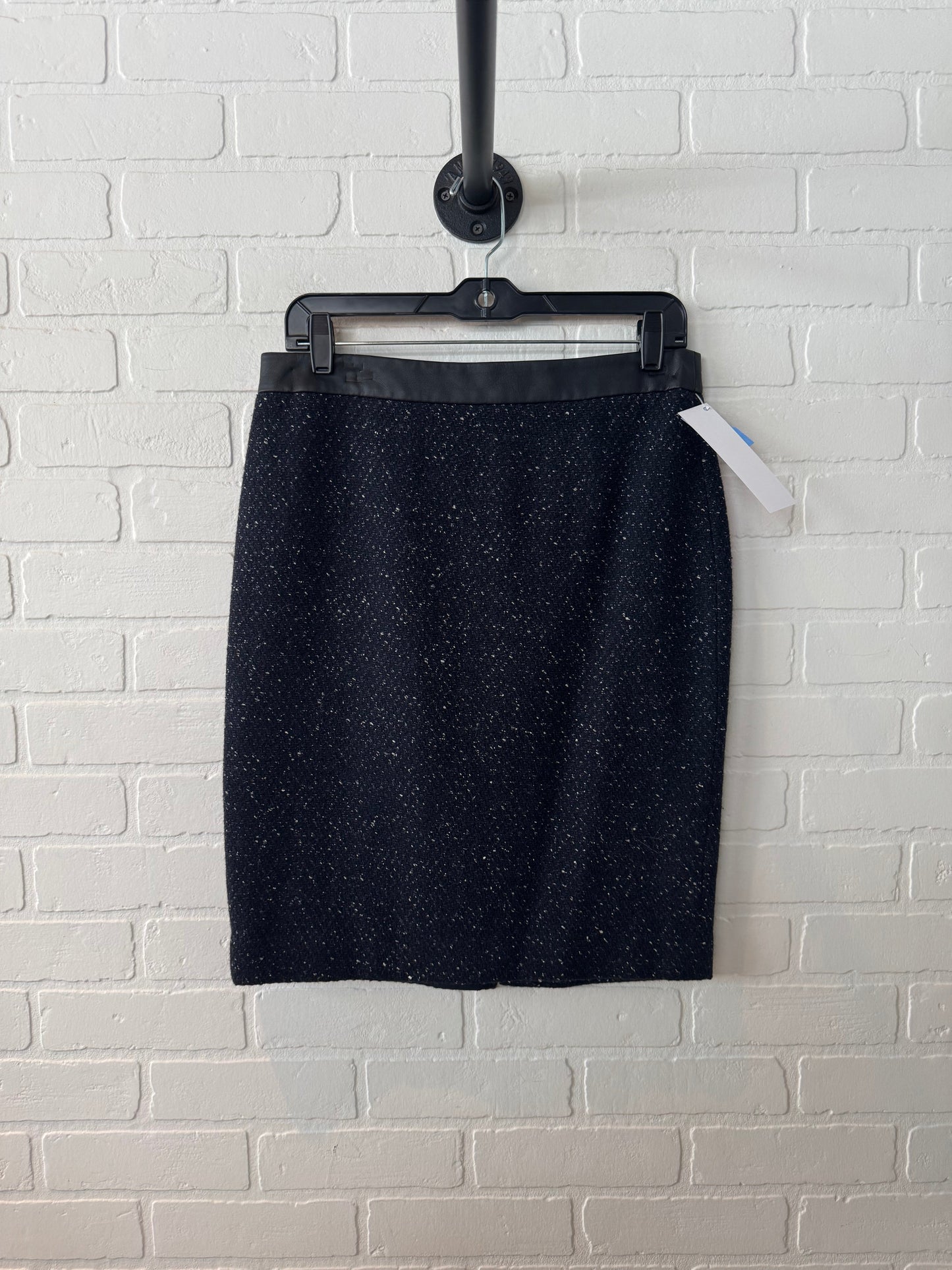 Skirt Midi By Ann Taylor In Navy, Size: 6