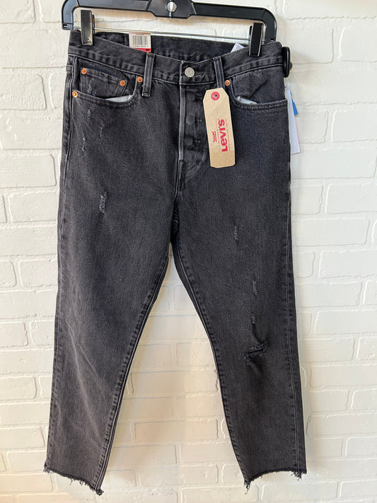 Jeans Straight By Levis In Grey, Size: 6