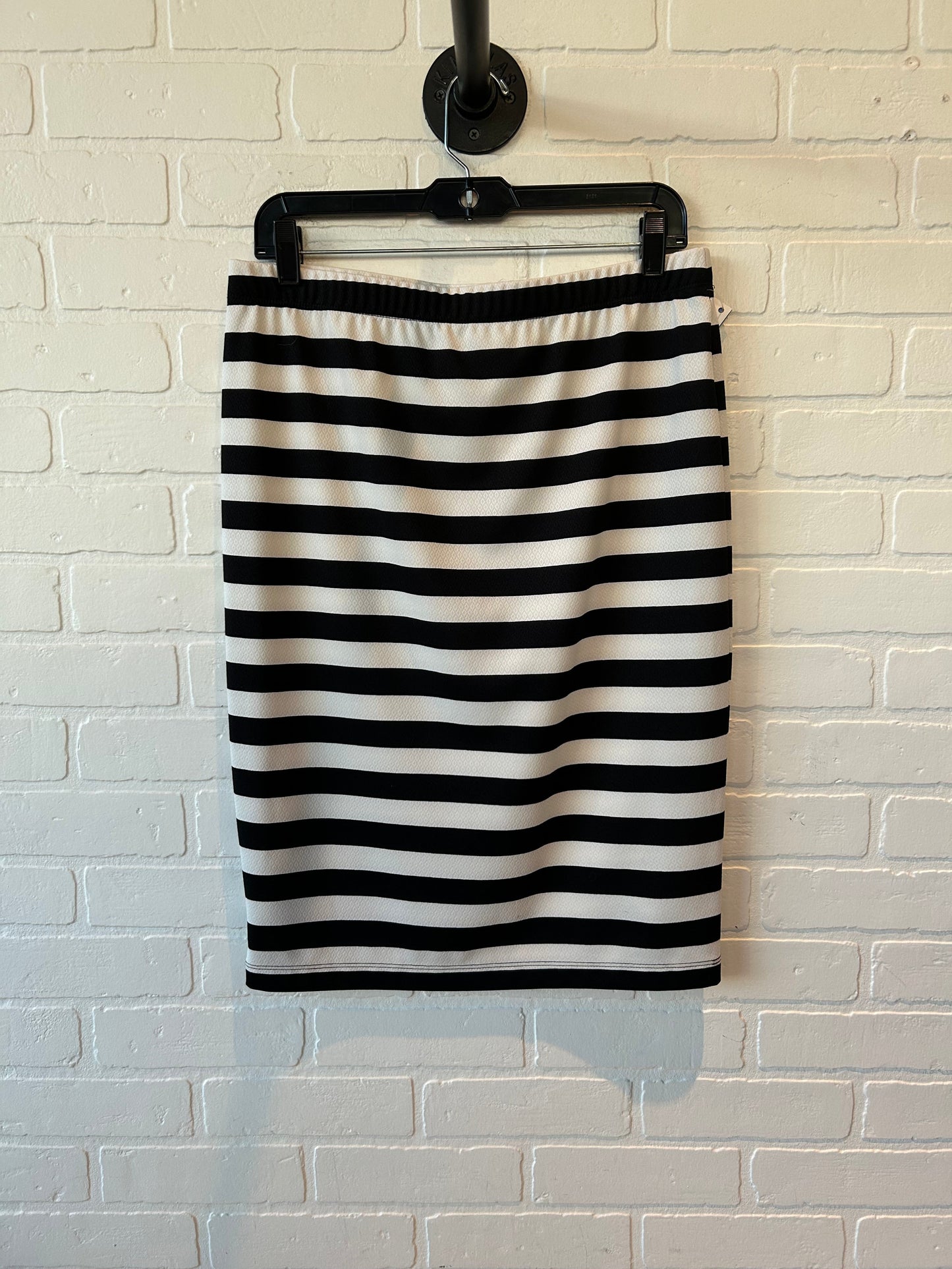 Skirt Midi By Alyx In Black & White, Size: 12