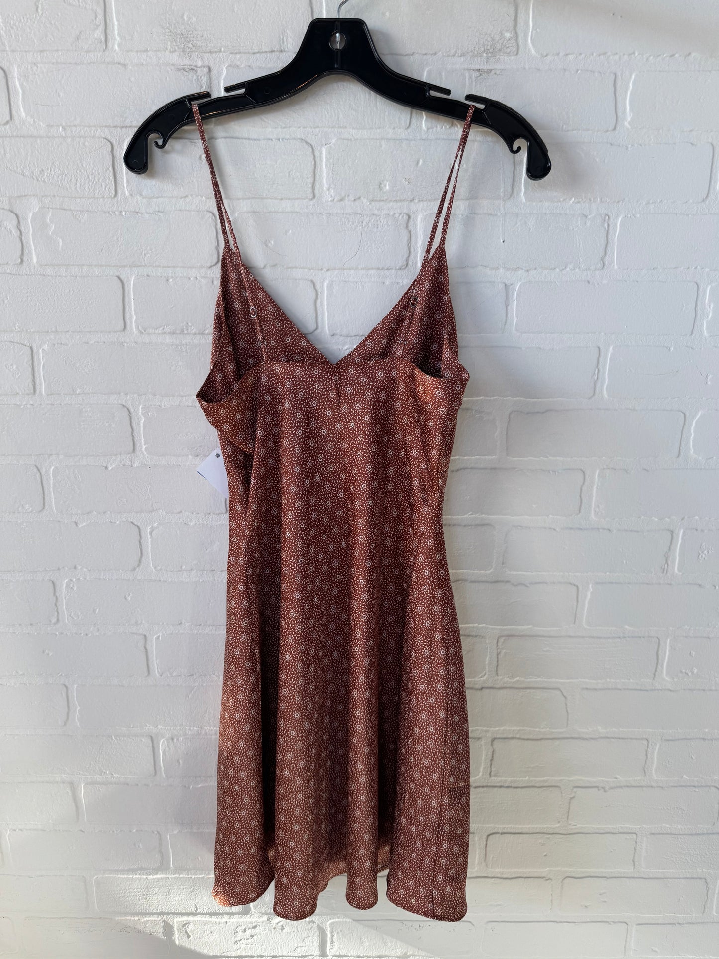 Dress Casual Short By Abercrombie And Fitch In Brown & Cream, Size: Xs