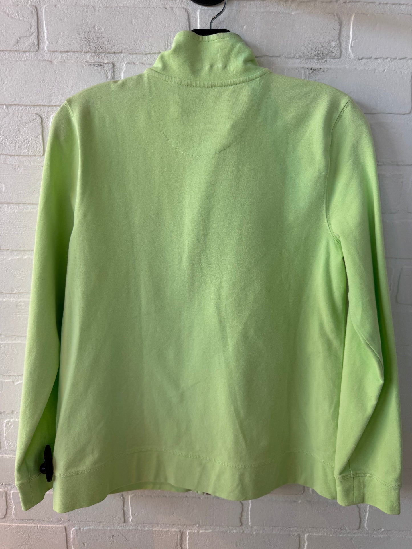 Athletic Jacket By Talbots In Green, Size: Mp