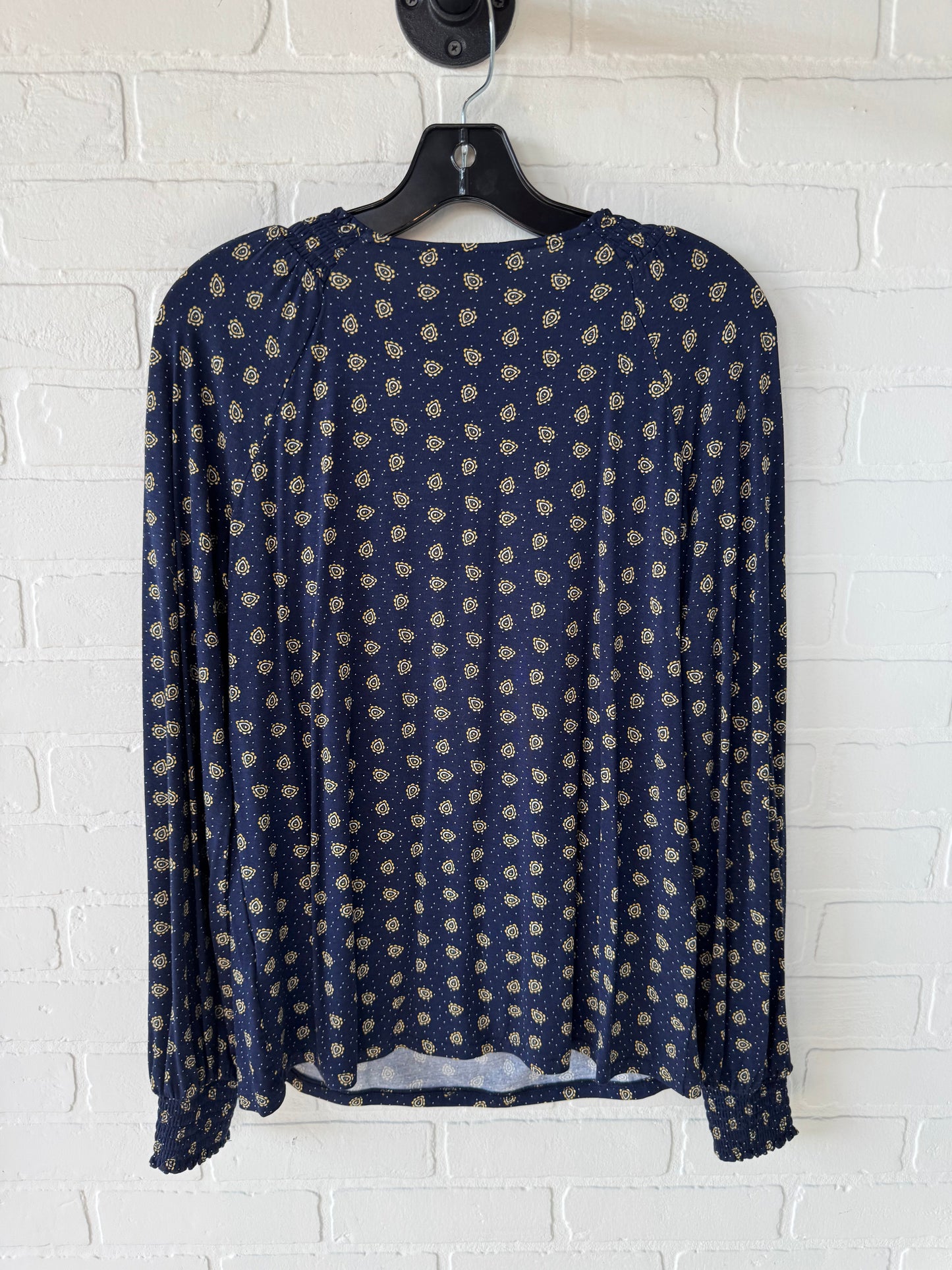 Top Long Sleeve By Boden In Navy, Size: S