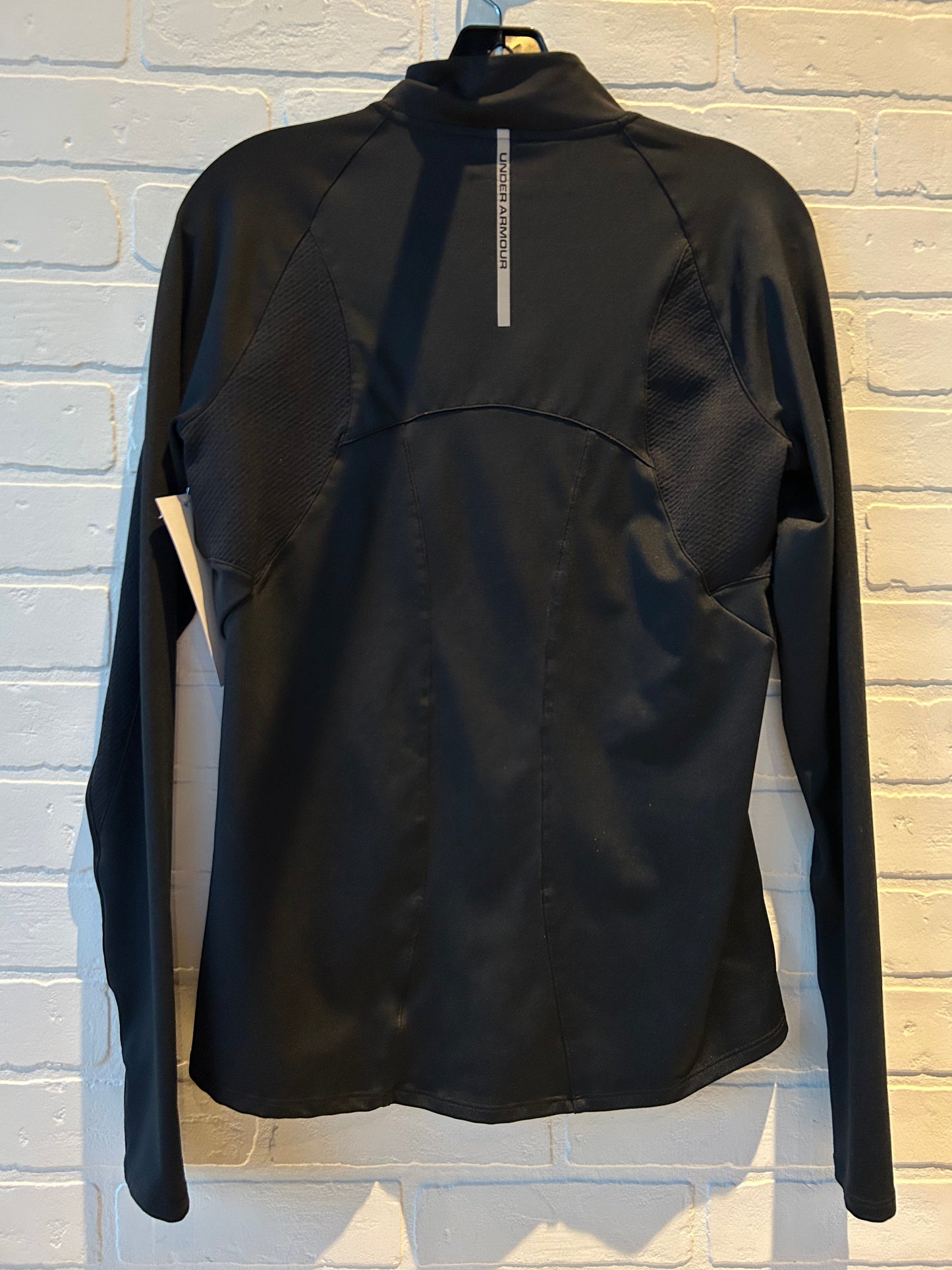 Athletic Jacket By Under Armour In Black, Size: M