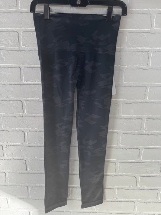 Pants Leggings By Spanx In Black & Grey, Size: 8