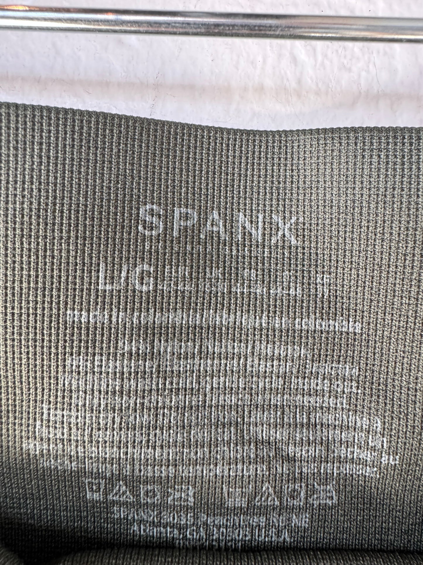 Pants Leggings By Spanx In Green, Size: 8