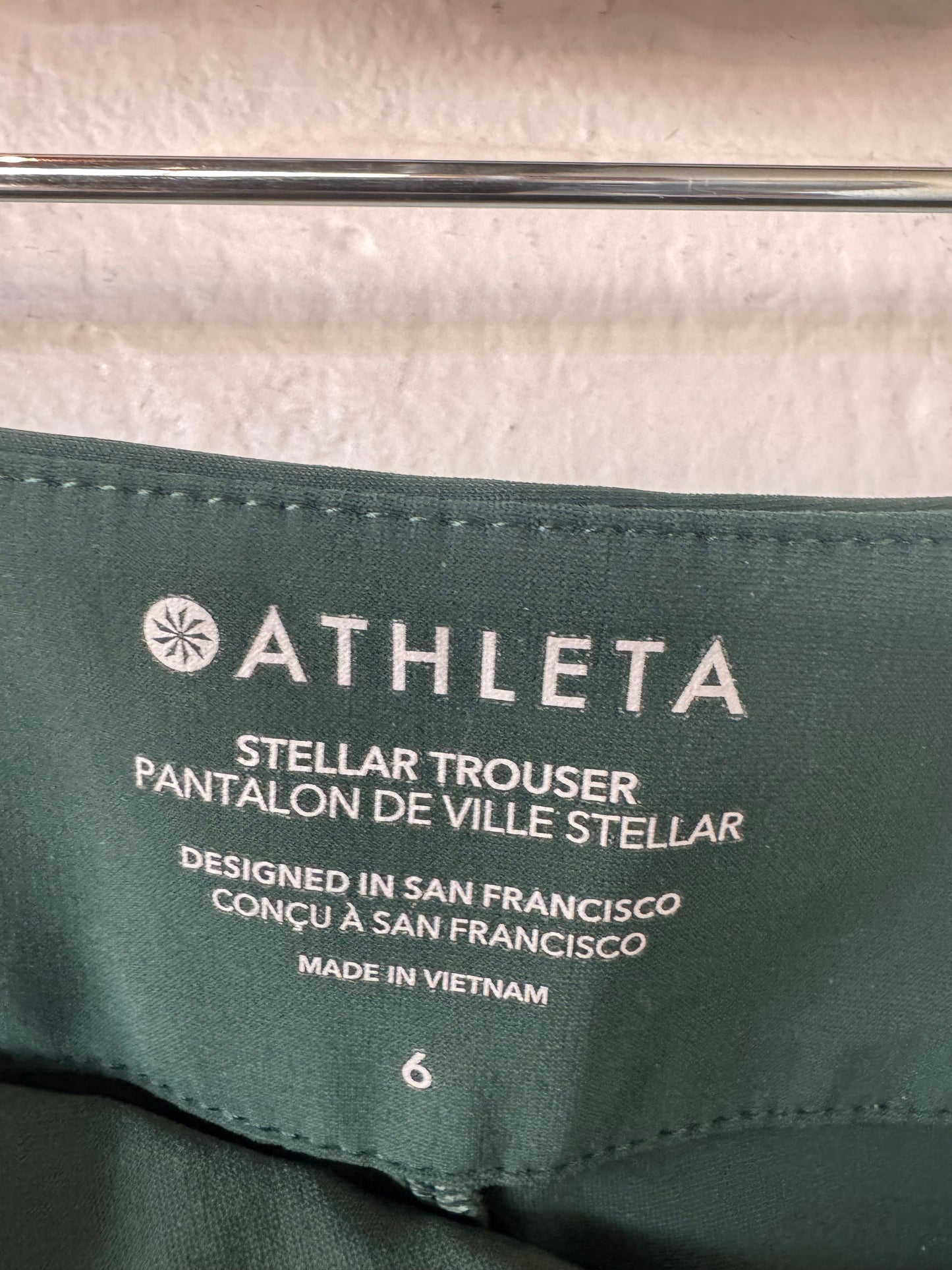 Athletic Pants By Athleta In Green, Size: 6