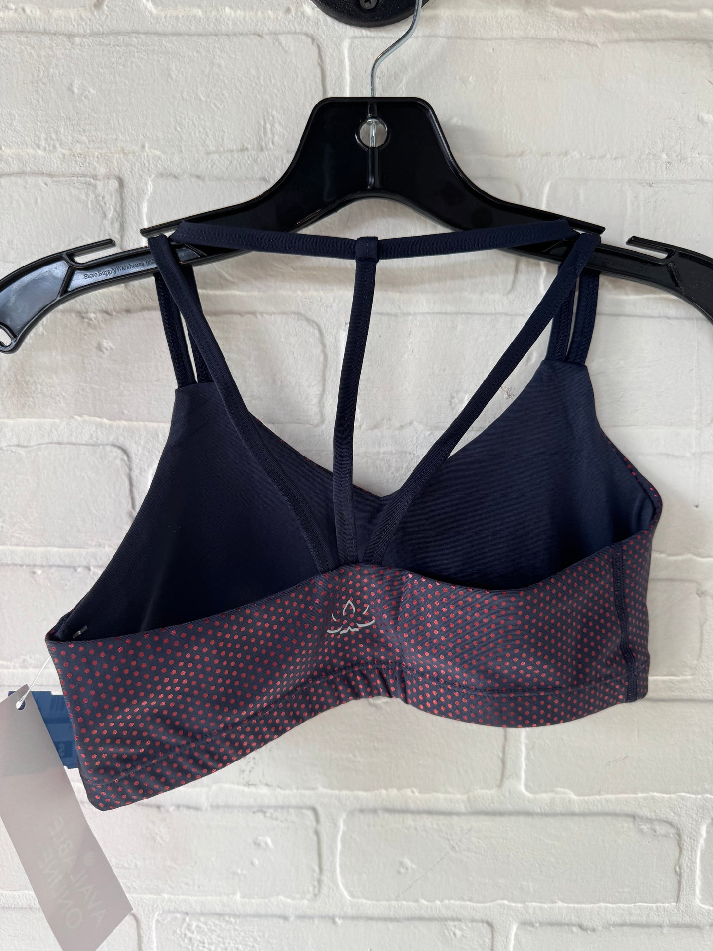 Athletic Bra By Beyond Yoga In Blue & Pink, Size: S