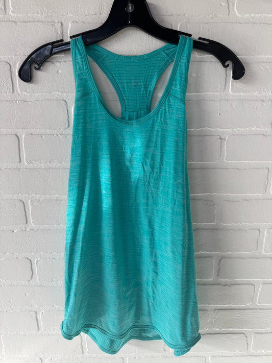 Athletic Tank Top By Lululemon In Blue, Size: S