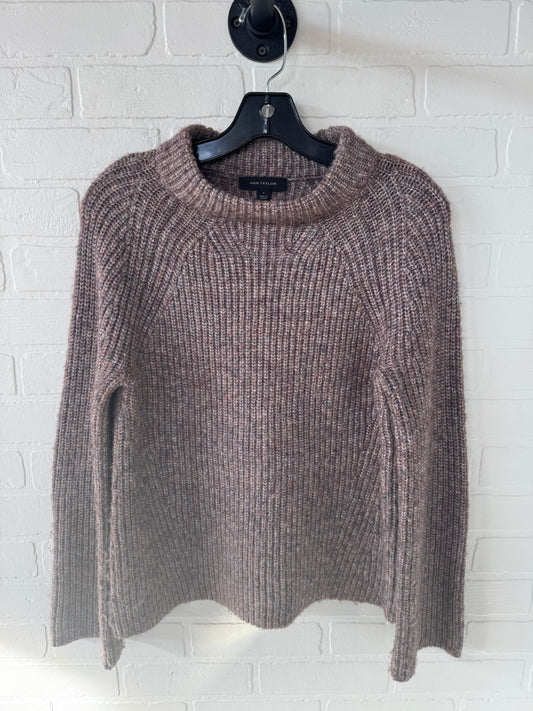 Sweater By Ann Taylor In Purple, Size: S