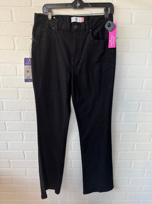 Jeans Straight By Cabi In Black, Size: 8