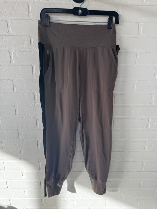 Athletic Pants By Athleta In Black & Brown, Size: 4