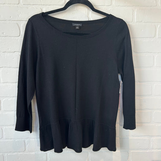 Sweater By Ann Taylor In Black, Size: M